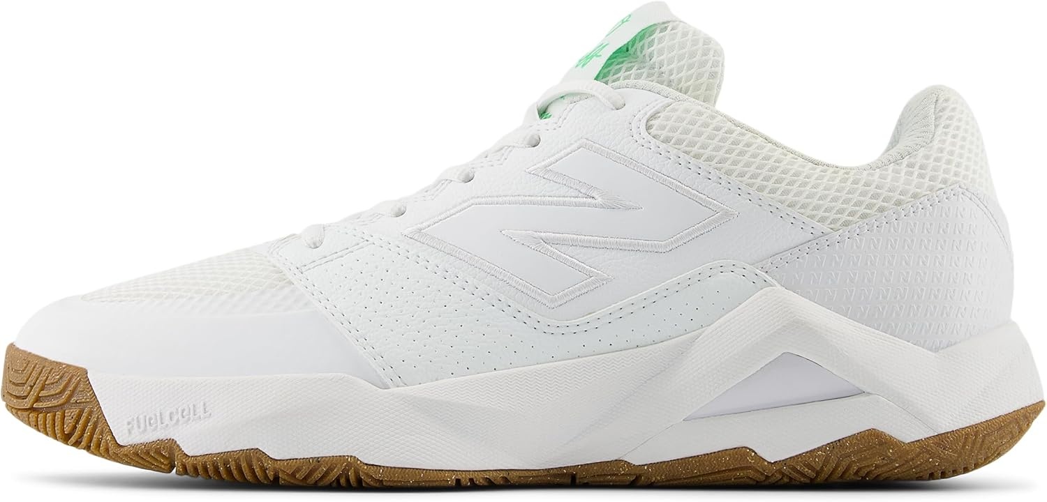 image:imageNew Balance Mens Coco Delray V2 Hard Court ShoesWhiteGreen Apple