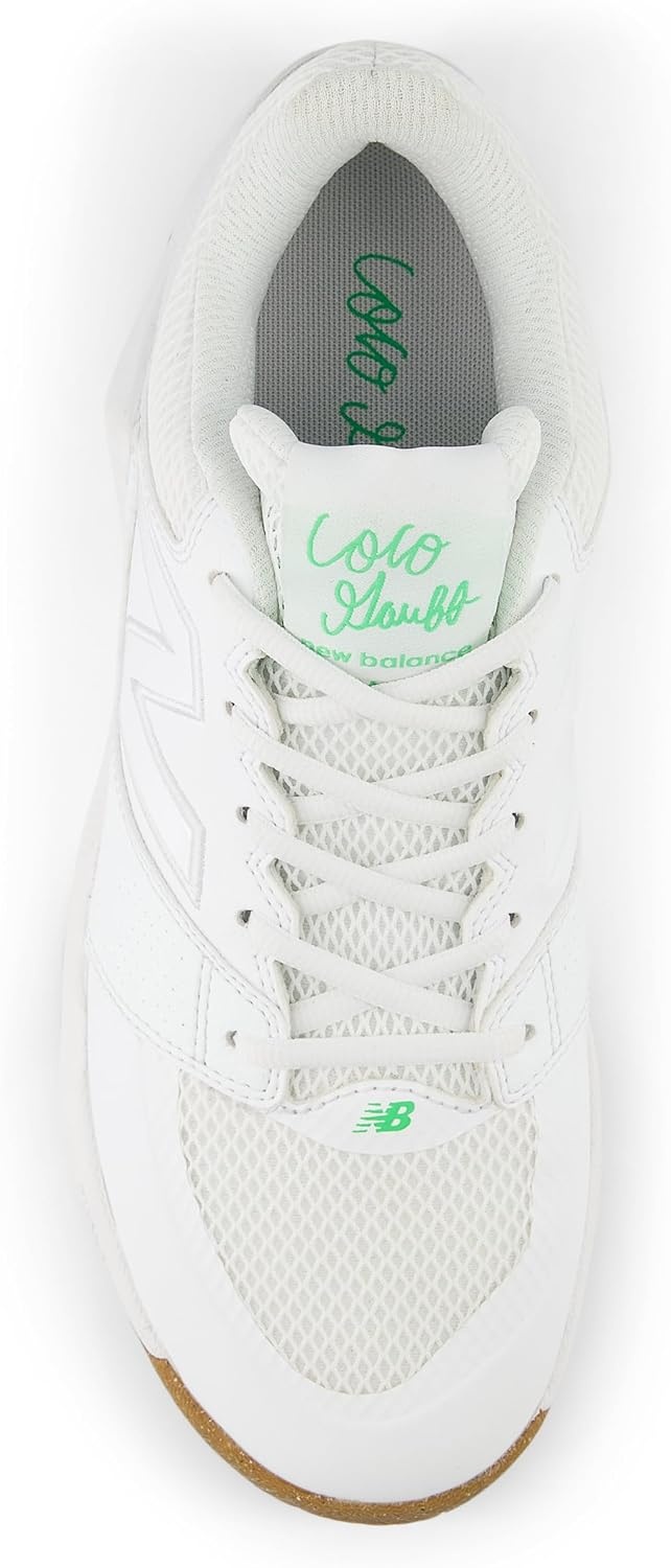 image:imageNew Balance Mens Coco Delray V2 Hard Court ShoesWhiteGreen Apple