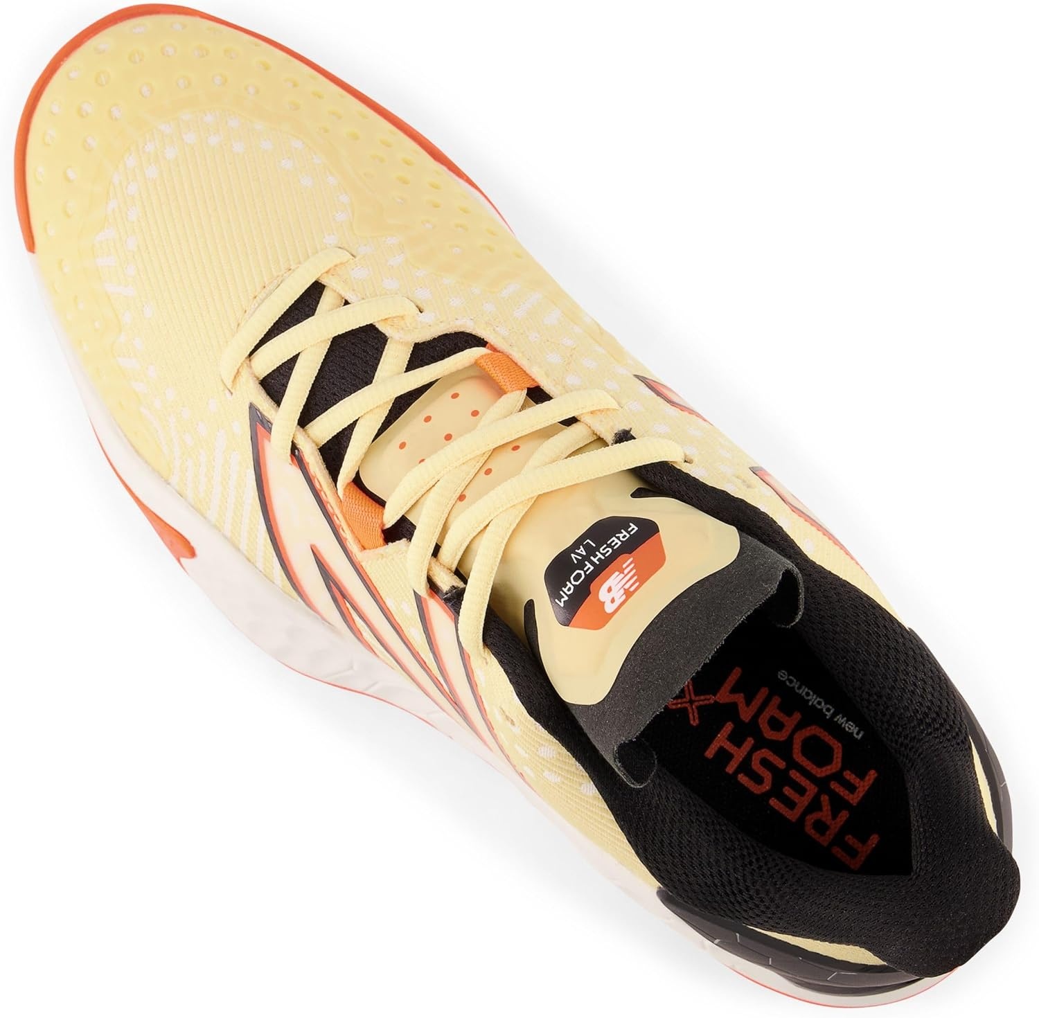 image:imageNew Balance Mens Fresh Foam X Lav V2 Hard Court Tennis ShoeRaw SugarNeon DragonflyBlack