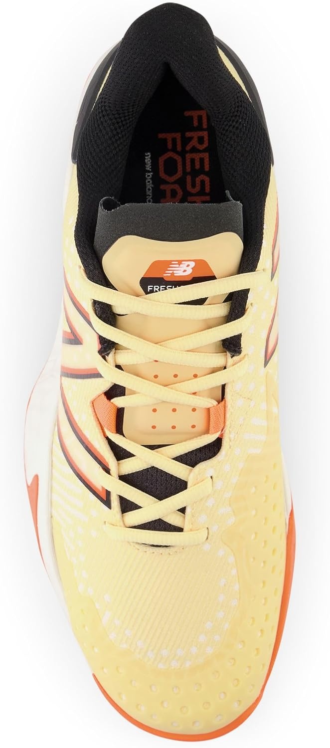 image:imageNew Balance Mens Fresh Foam X Lav V2 Hard Court Tennis ShoeRaw SugarNeon DragonflyBlack