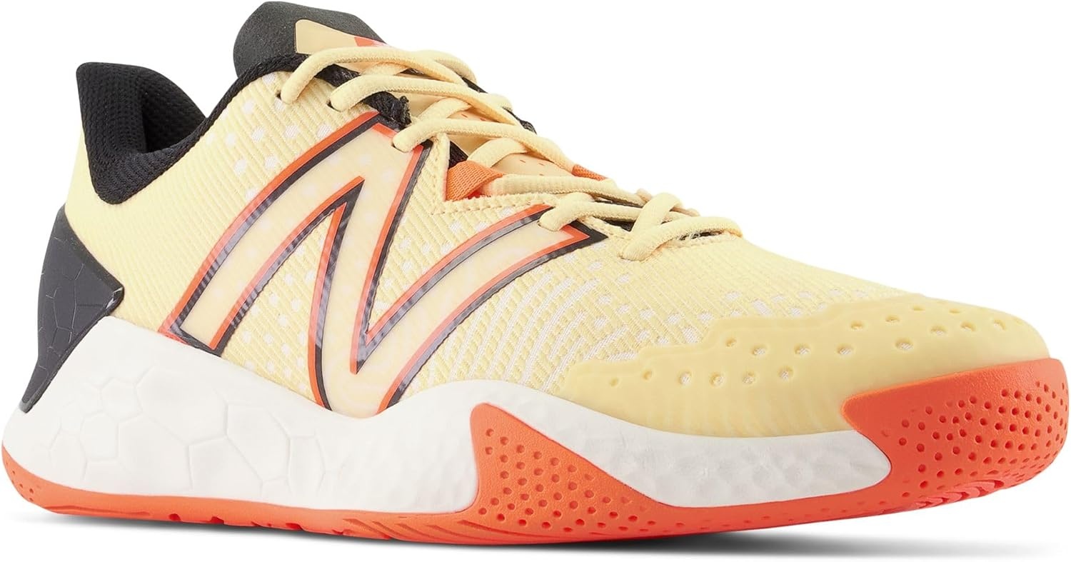 image:imageNew Balance Mens Fresh Foam X Lav V2 Hard Court Tennis ShoeRaw SugarNeon DragonflyBlack