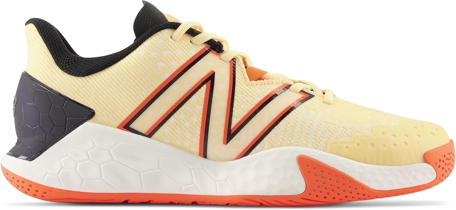 image:imageNew Balance Mens Fresh Foam X Lav V2 Hard Court Tennis ShoeRaw SugarNeon DragonflyBlack