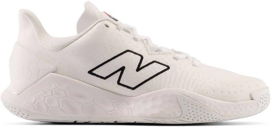 image:imageNew Balance Mens Fresh Foam X Lav V2 Hard Court Tennis ShoeWhiteBlack