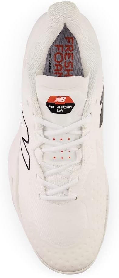 image:imageNew Balance Mens Fresh Foam X Lav V2 Hard Court Tennis ShoeWhiteBlack