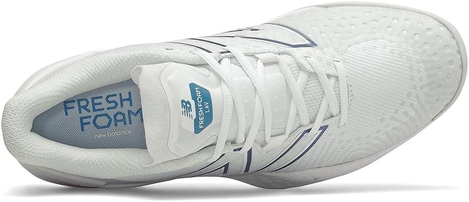 image:imageNew Balance Mens Fresh Foam X Lav V2 Hard Court Tennis ShoeWhiteLaser Blue