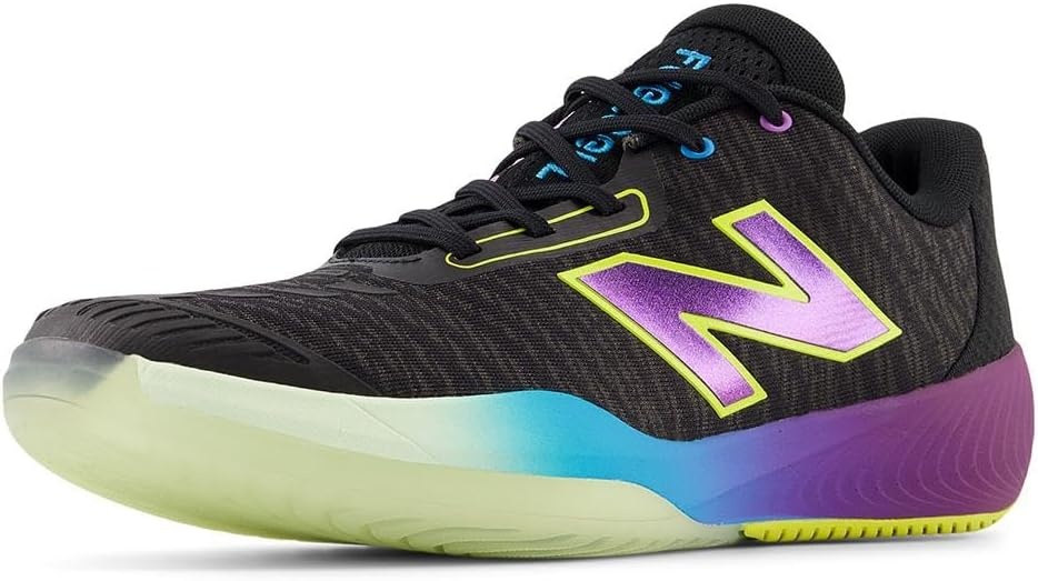 image:imageNew Balance Mens FuelCell 996 V5 Hard CourtBlackPurple FadeCoastal Blue