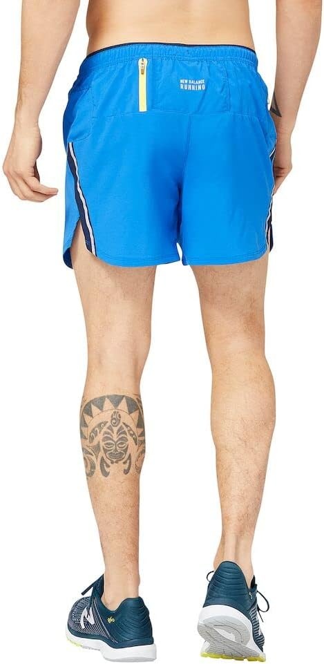 image:imageNew Balance Mens Impact Run 5 Inch ShortCobalt