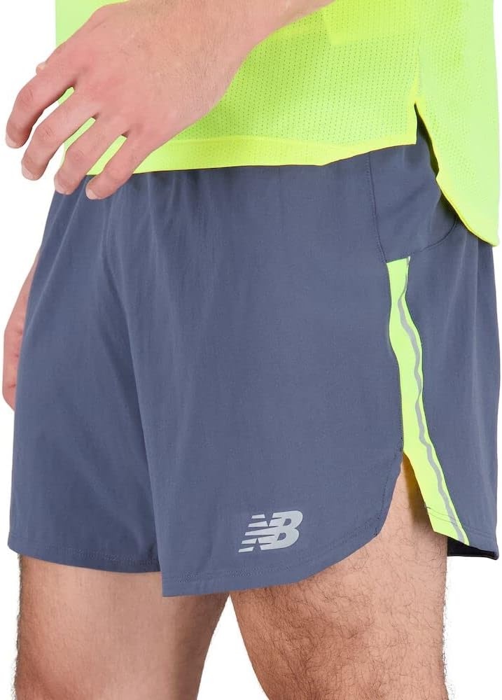 image:imageNew Balance Mens Impact Run 5 Inch ShortCosmic Pineapple