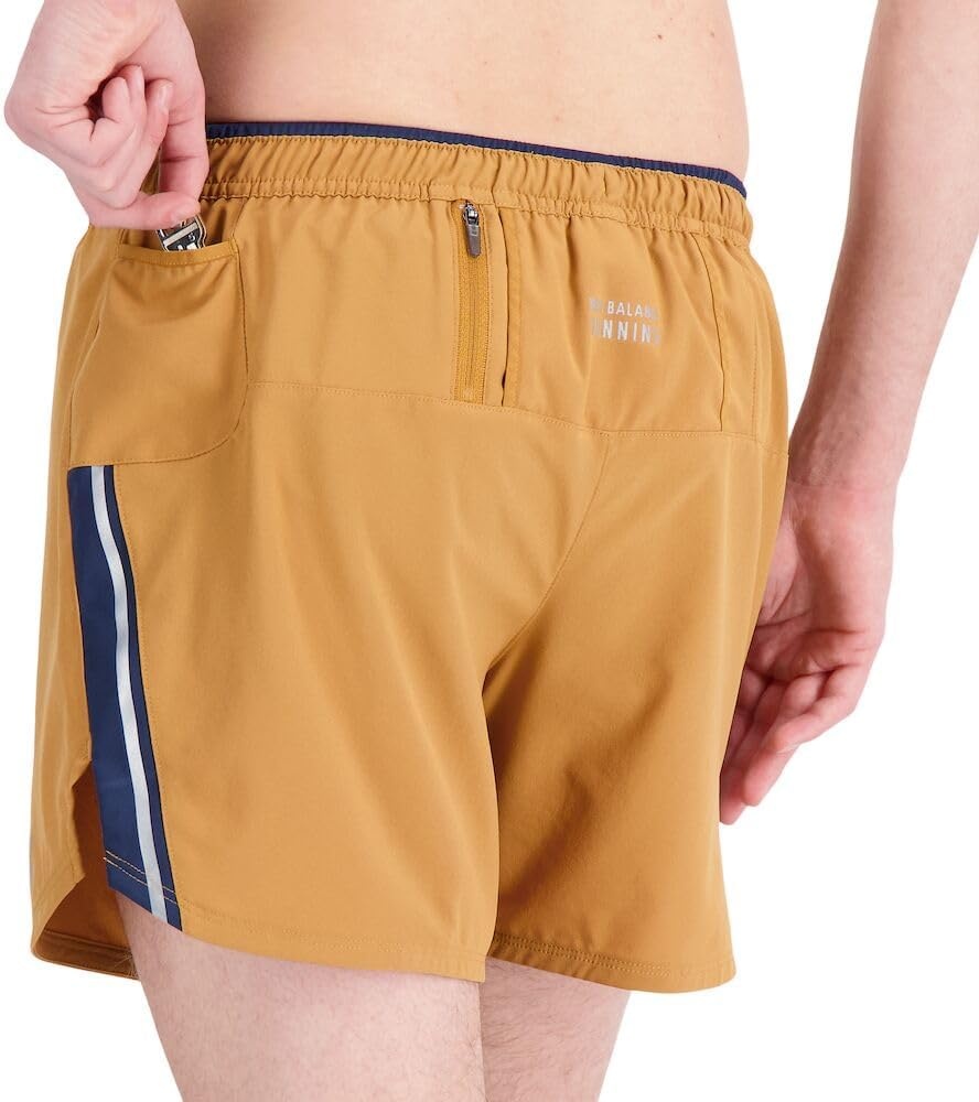 image:imageNew Balance Mens Impact Run 5 Inch ShortTobacco