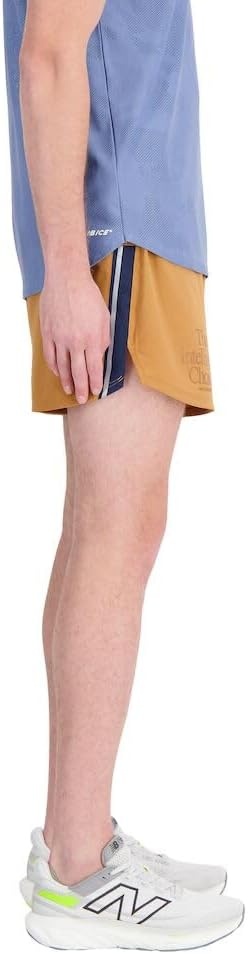 image:imageNew Balance Mens Impact Run 5 Inch ShortTobacco