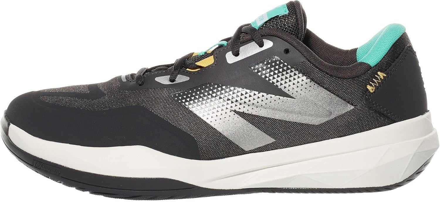 image:imageNew Balance Mens MC996 Lightweight Tennis ShoeBlack CementCyber JadeClementine