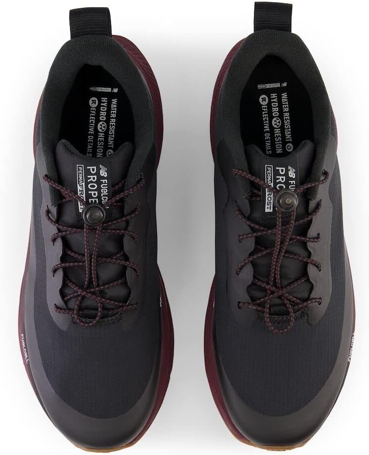 image:imageNew Balance Mens MC996 Lightweight Tennis ShoeBlackNb Burgundy