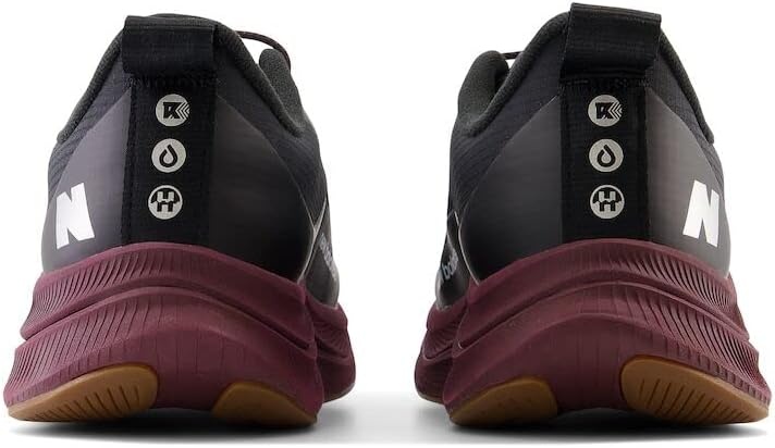 image:imageNew Balance Mens MC996 Lightweight Tennis ShoeBlackNb Burgundy