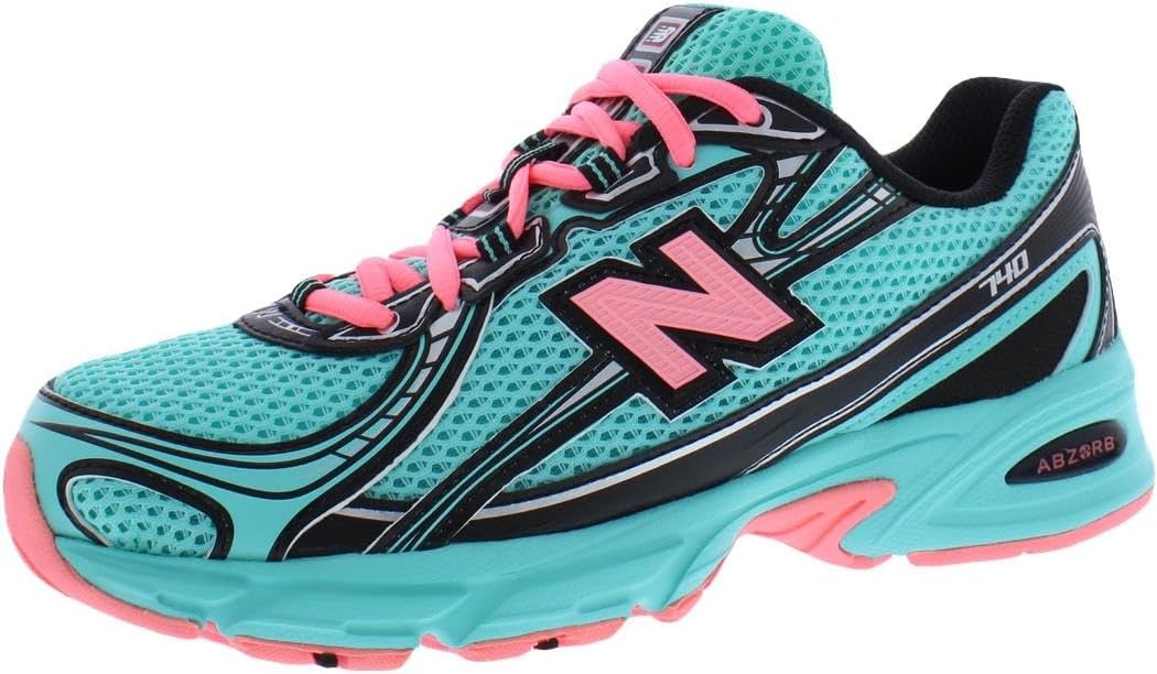image:imageNew Balance Mens MC996 Lightweight Tennis ShoeGreenPinkGrass Green