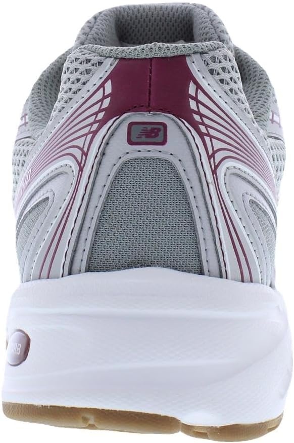 image:imageNew Balance Mens MC996 Lightweight Tennis ShoeRosy RedGreySilver Grey