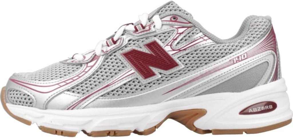 image:imageNew Balance Mens MC996 Lightweight Tennis ShoeRosy RedGreygrey