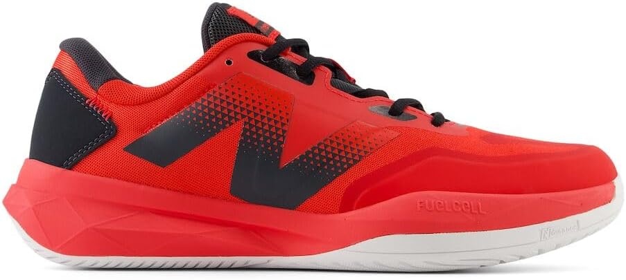 image:imageNew Balance Mens MC996 Lightweight Tennis ShoeTeam RedPhantomSilver
