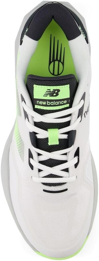 image:imageNew Balance Mens MC996 Lightweight Tennis ShoeWhiteBleached Lime GloBlack