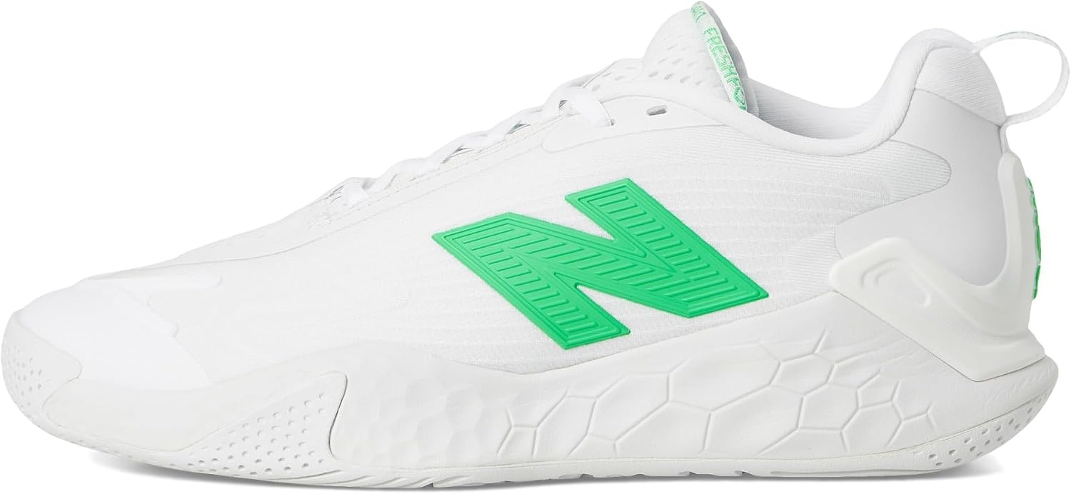image:imageNew Balance Mens MC996 Lightweight Tennis ShoeWhiteGreen Apple