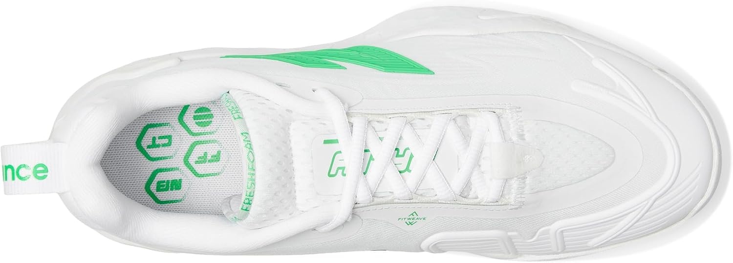 image:imageNew Balance Mens MC996 Lightweight Tennis ShoeWhiteGreen Apple