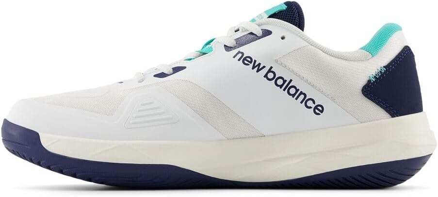 image:imageNew Balance Mens MC996 Lightweight Tennis ShoeWhiteNb NavyCyber Jade