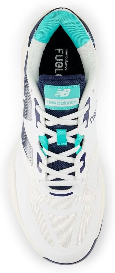 image:imageNew Balance Mens MC996 Lightweight Tennis ShoeWhiteNb NavyCyber Jade