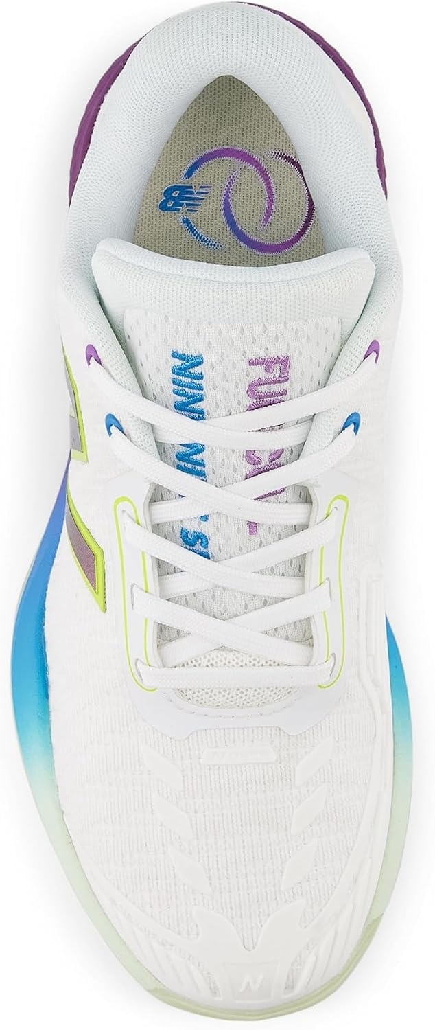 image:imageNew Balance Mens MC996 Lightweight Tennis ShoeWhitePurple FadeCoastal Blue