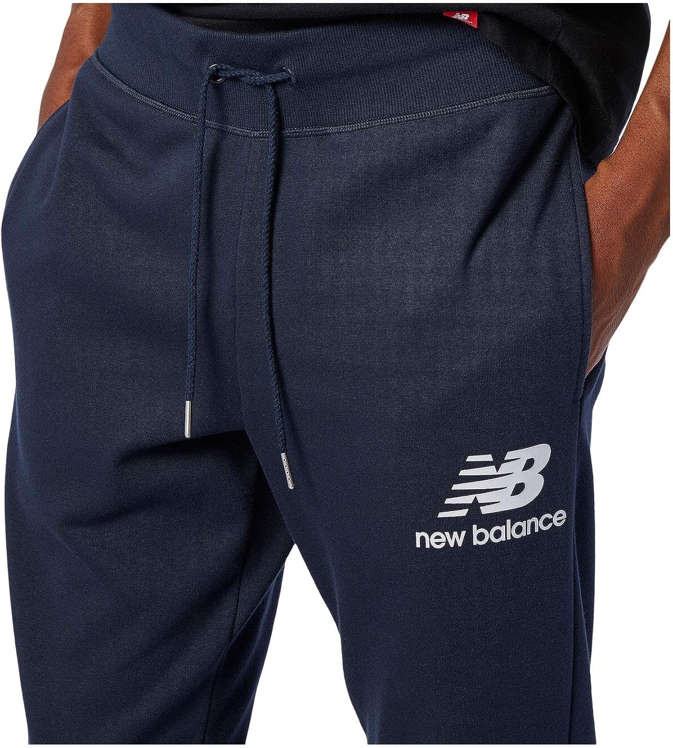 image:imageNew Balance Mens NB Essentials Stacked Logo SweatpantEclipse