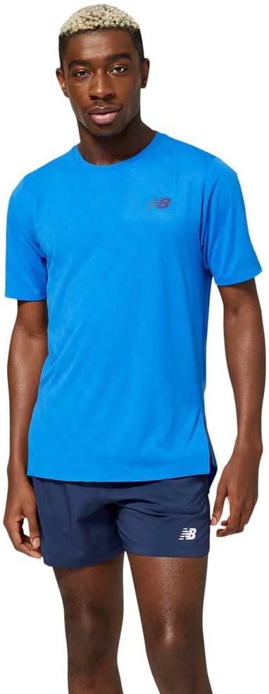 image:imageNew Balance Mens Q Speed Jacquard Short SleeveCobalt