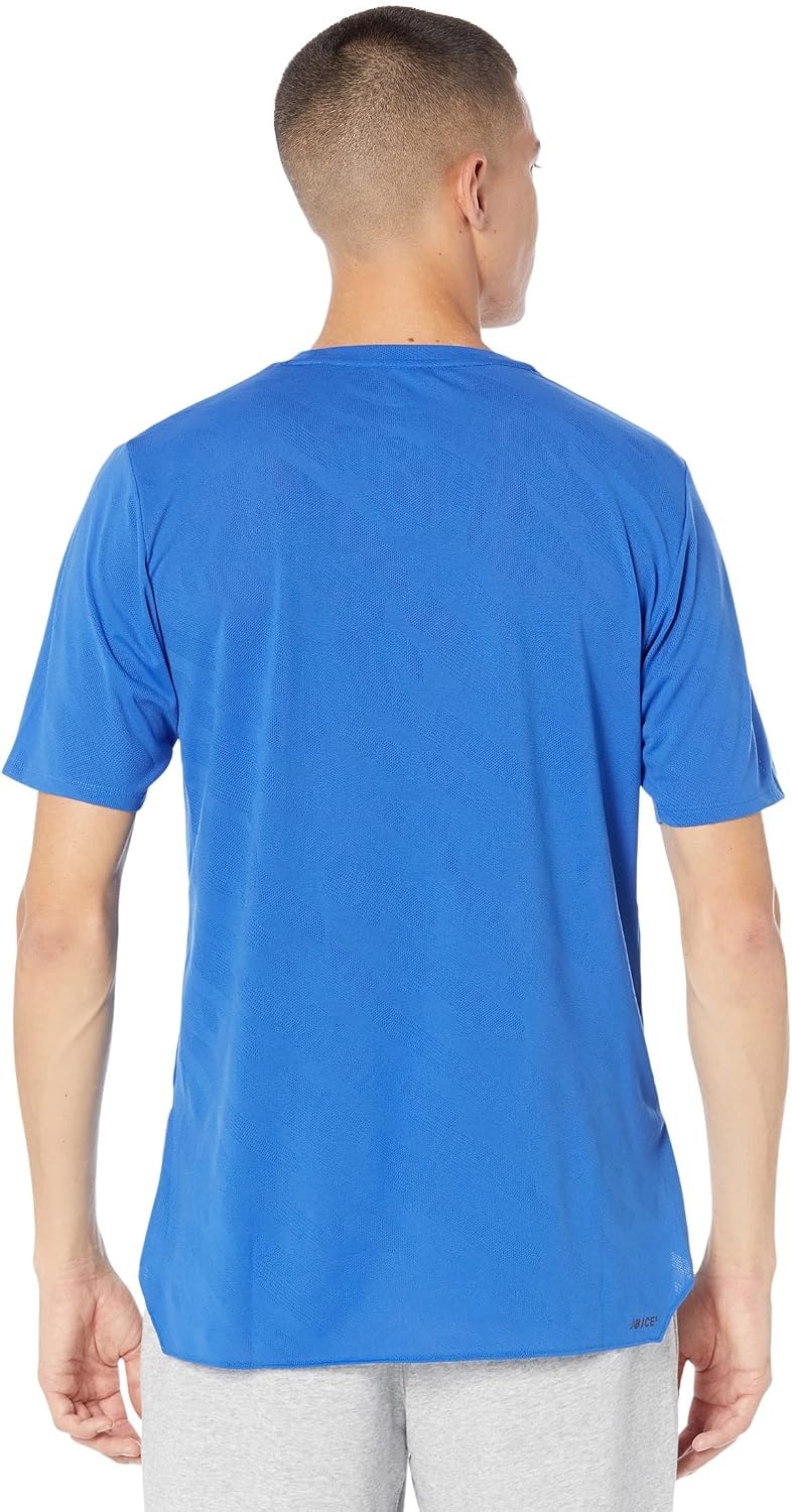 image:imageNew Balance Mens Q Speed Jacquard Short SleeveCobalt