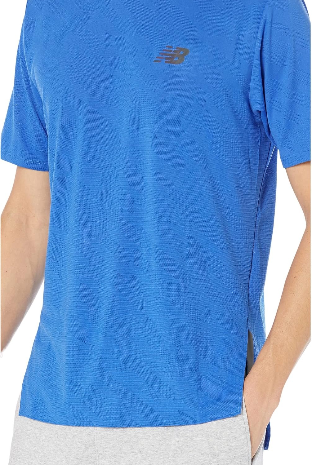 image:imageNew Balance Mens Q Speed Jacquard Short SleeveCobalt
