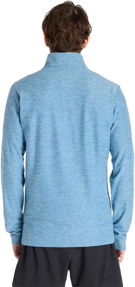 image:imageNew Balance Mens Space Dye 14 ZipShoreline Blue Heather