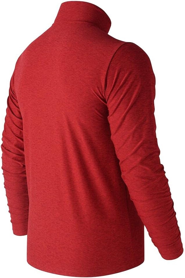 image:imageNew Balance Mens Space Dye 14 ZipTeam Red Pepper