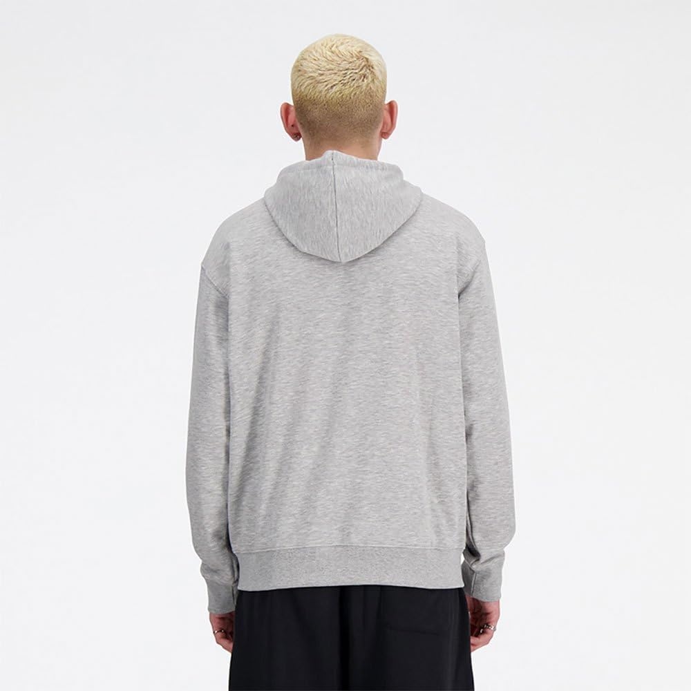 image:imageNew Balance Mens Sport Essentials Fleece Logo HoodieAthletic Grey