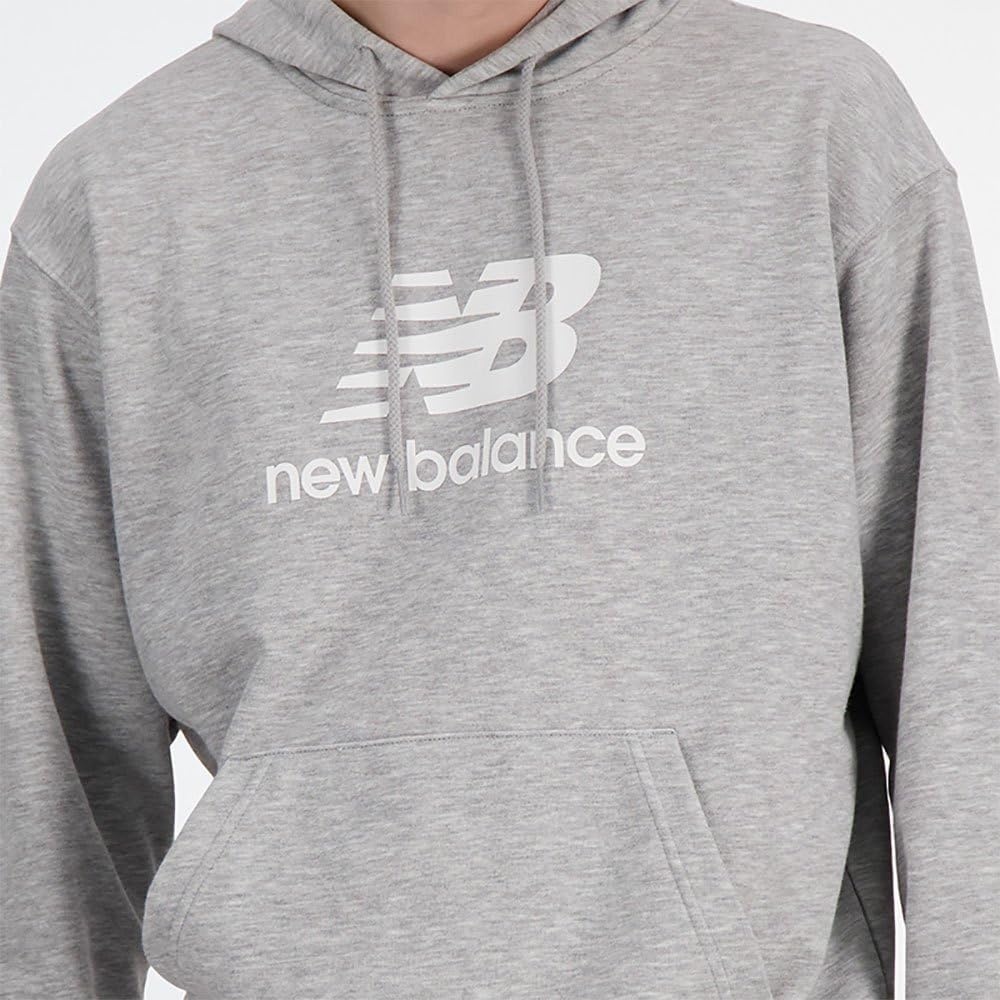 image:imageNew Balance Mens Sport Essentials Fleece Logo HoodieAthletic Grey