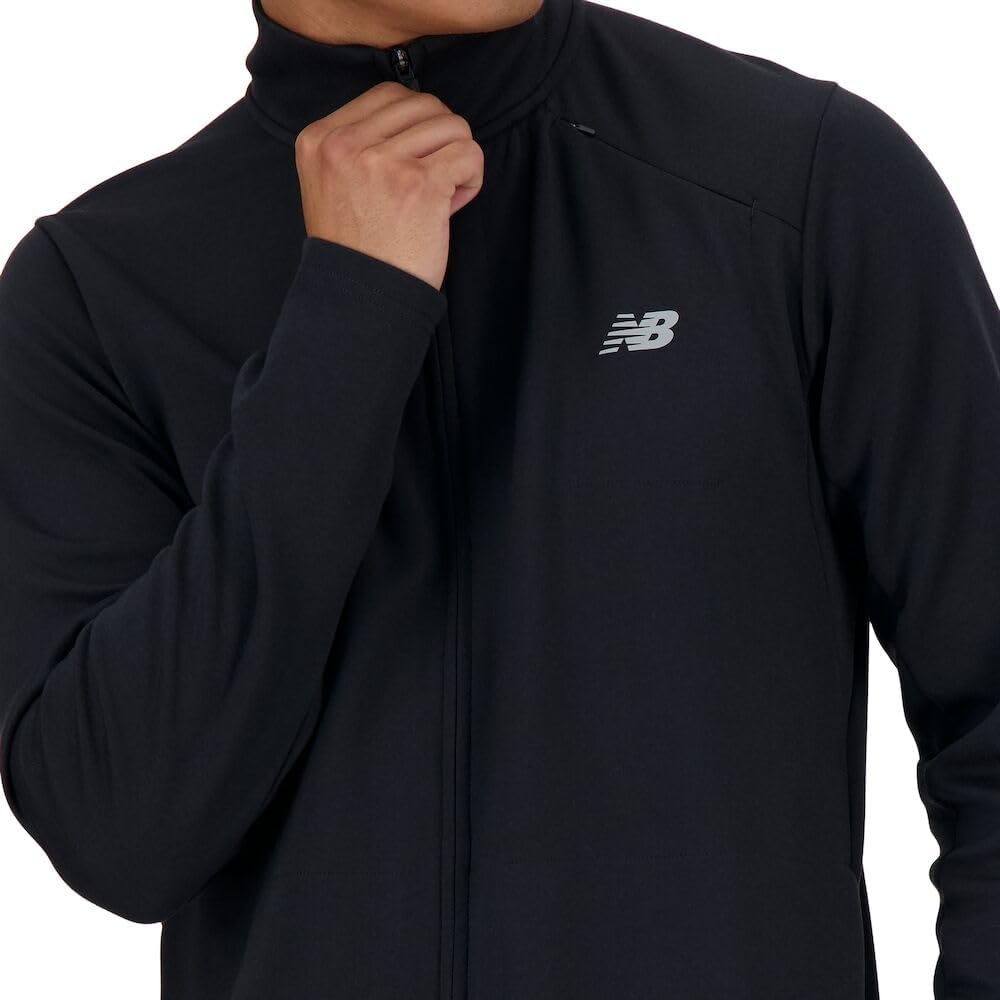 image:imageNew Balance Mens Tech Knit Full ZipAthletic Grey