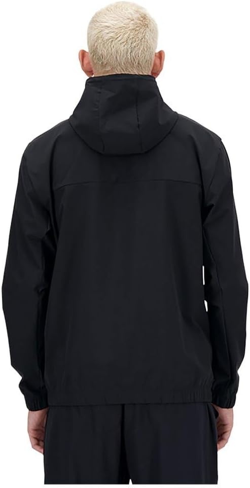 image:imageNew Balance Mens Woven Full Zip JacketBlack