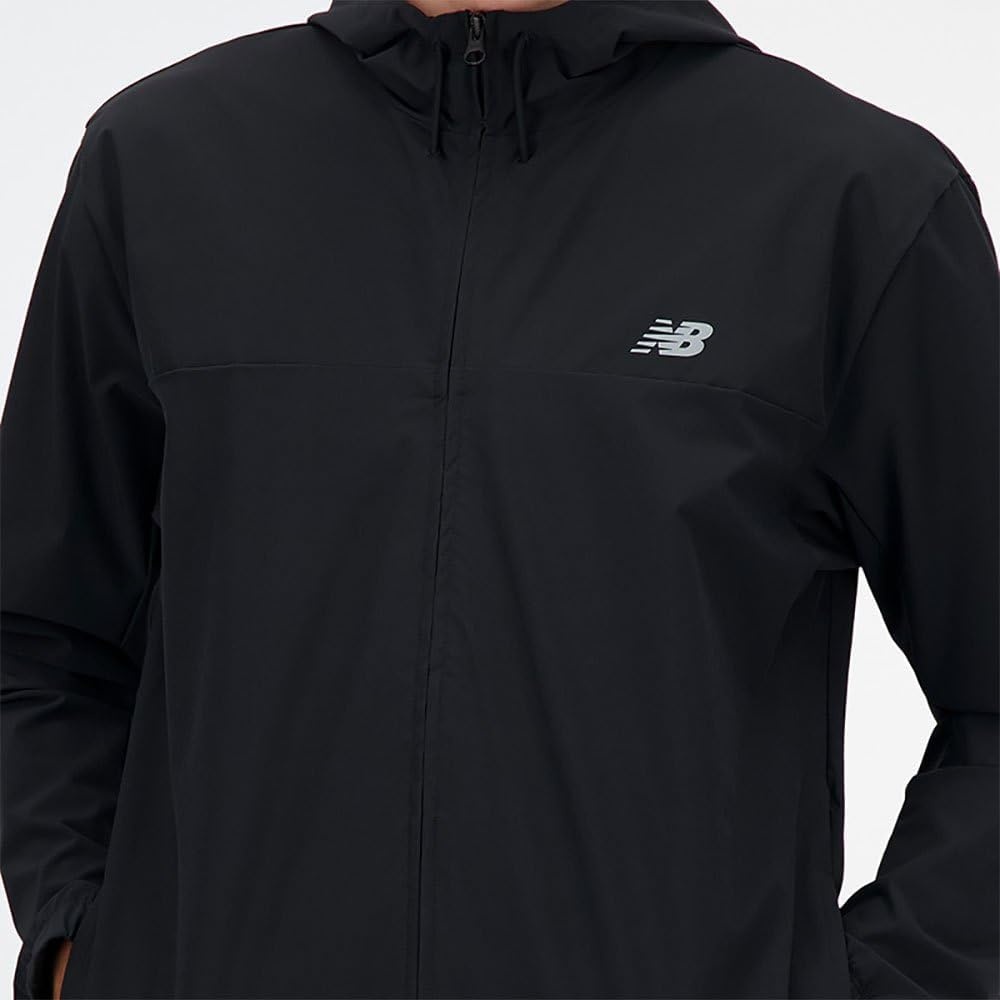 image:imageNew Balance Mens Woven Full Zip JacketBlack