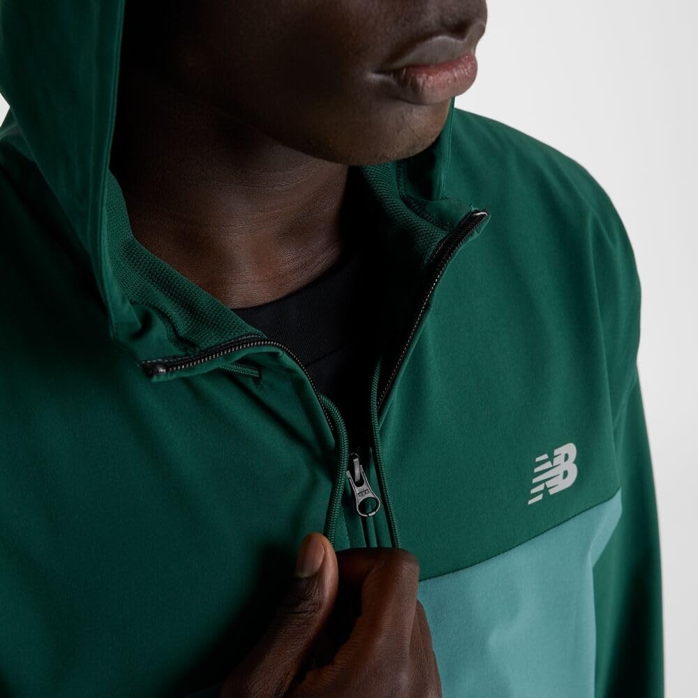 image:imageNew Balance Mens Woven Full Zip JacketNew Spruce