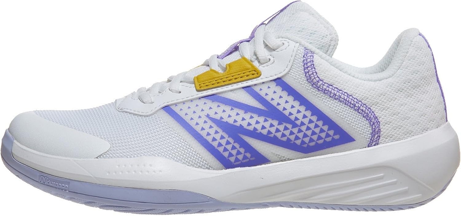 image:imageNew Balance Womens 696 V6 Tennis ShoeWhiteDaybreak