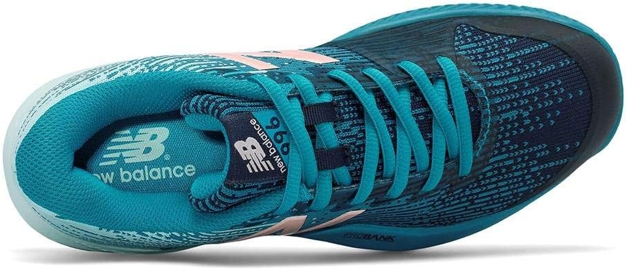 image:imageNew Balance Womens Clay Court 996 V3 Tennis ShoeDeep Ozone BlueOzone Blue