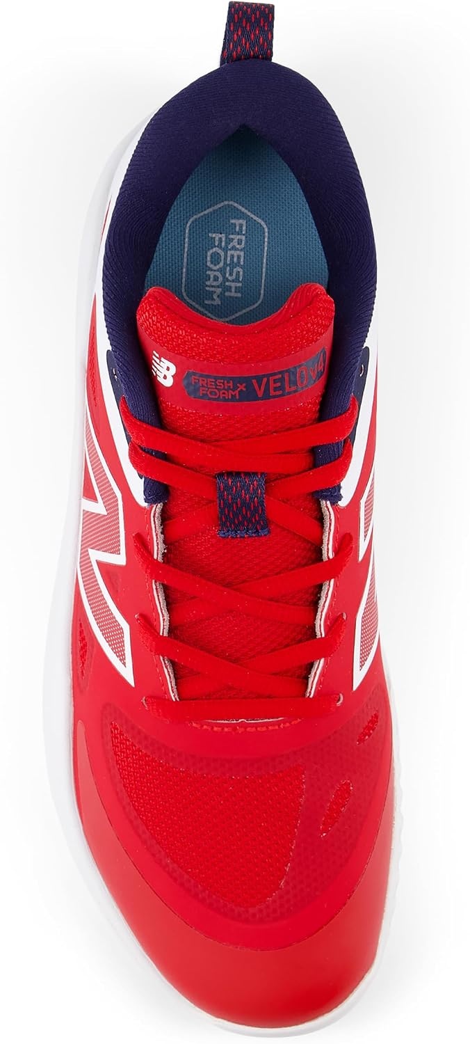image:imageNew Balance Womens Fresh Foam Velo V4 TurfTrainerTeam RedWhiteTeam Royal