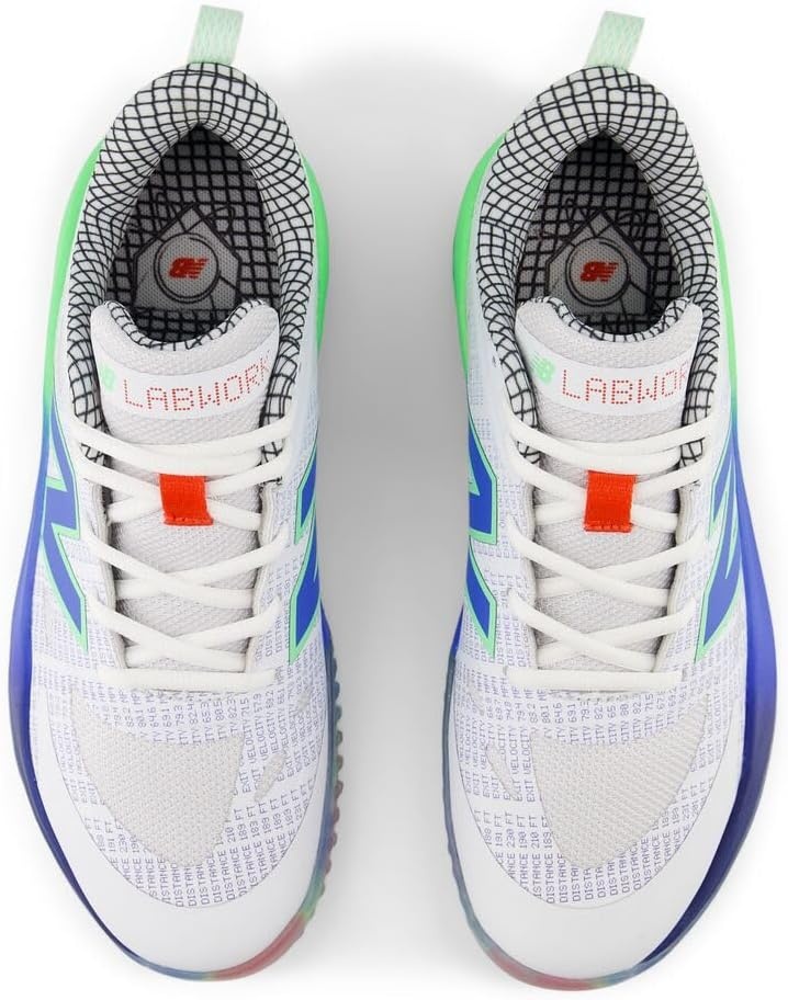 image:imageNew Balance Womens Fresh Foam Velo V4 TurfTrainerWhiteBright Lapis
