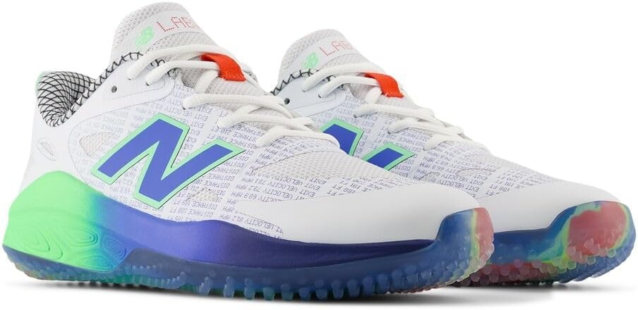 image:imageNew Balance Womens Fresh Foam Velo V4 TurfTrainerWhiteBright Lapis