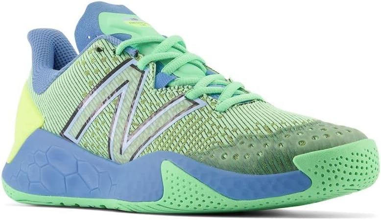 image:imageNew Balance Womens Fresh Foam X Lav V2 Hard CourtElectric JadeHeritage Blue