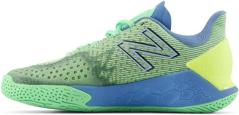 image:imageNew Balance Womens Fresh Foam X Lav V2 Hard CourtElectric JadeHeritage Blue