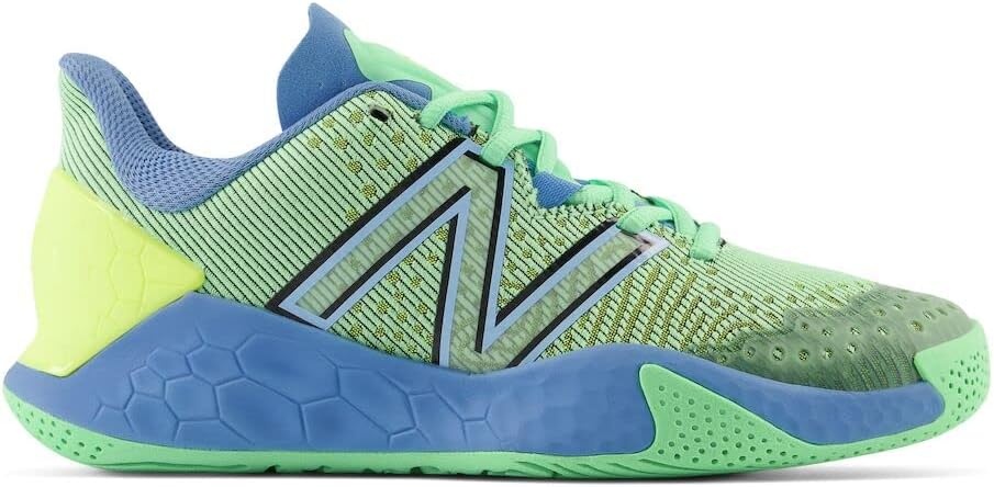 image:imageNew Balance Womens Fresh Foam X Lav V2 Hard CourtElectric JadeHeritage Blue