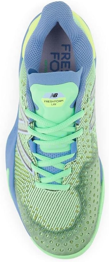 image:imageNew Balance Womens Fresh Foam X Lav V2 Hard CourtElectric JadeHeritage Blue