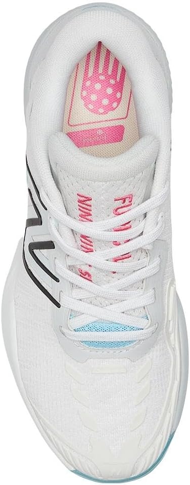 image:imageNew Balance Womens FuelCell 996 V5 Hard CourtWhiteGreyTeam Red