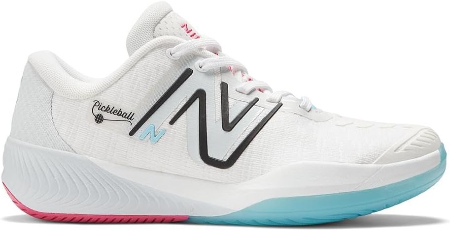 image:imageNew Balance Womens FuelCell 996 V5 Hard CourtWhiteGreyTeam Red